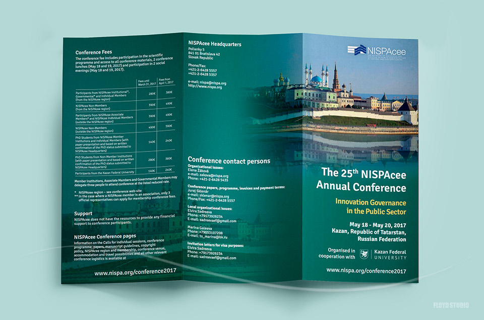 NISPAcee 25th Annual Conference - Kazan - Marketing and technical support for NISPAcee conference in Kazan, Republic of Tatarstan, Russian Federation